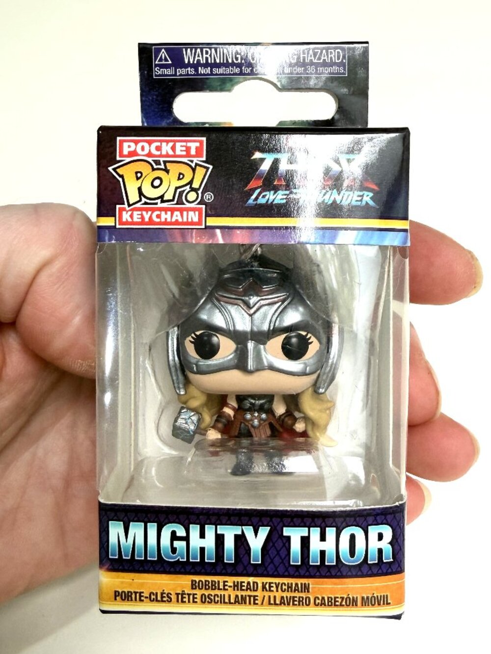 NIB Funko Pocket Pop Mighty Thor Marvel Keychain